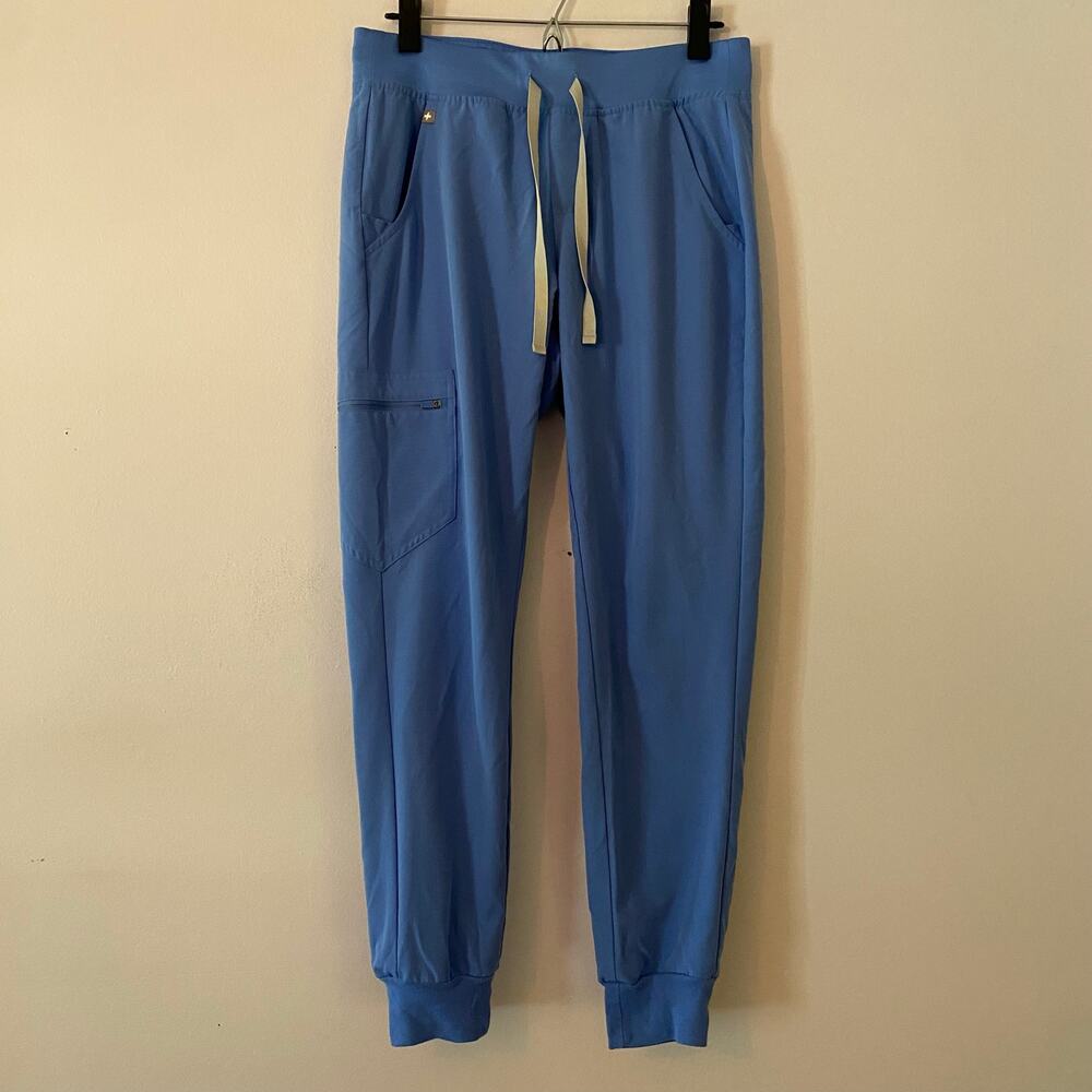 FIGS Ceil Blue Zamora Jogger Scrub Pants Uniform Nurse Doctor Women's size Small
